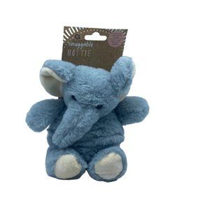 Aroma Home Snuggable Hottie Elephant Microwave Lavender Super Soft Plush Animal